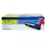 Genuine Brother TN-348Y Yellow Toner Cartridge - 6,000 pages