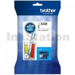 Brother LC-3339XLC Genuine High Yield Cyan Ink Cartridge - 5,000 pages