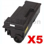5 x Non-Genuine alternative for TK-330 Black Toner Cartridge suitable for Kyocera FS-4000DN - 20,000 pages