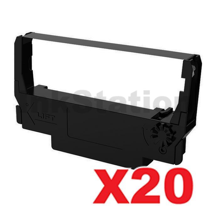 Epson 20 x ERC30/34/38 Black Compatible Ribbon Cartridge Ribbon