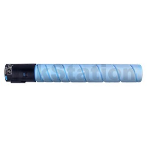Konica Minolta BIZHUB C454 / C554 TN-512C Compatible Cyan Toner Cartridge - 26,000 pages (A33K ...