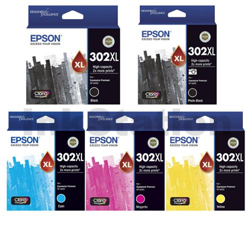Epson 302, 302XL Ink Cartridges - Ink 