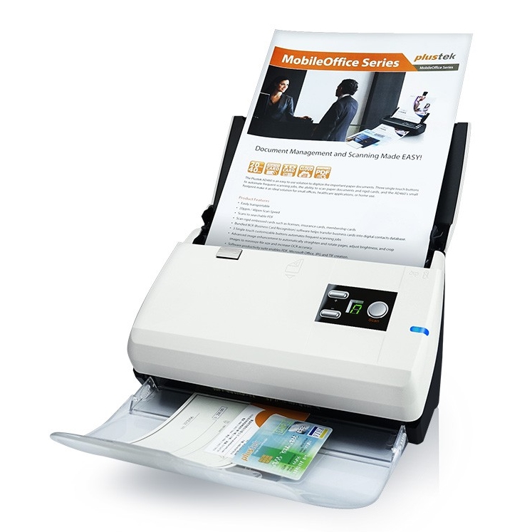 Plustek SmartOffice PS30D Document Scanner (A4, DUPLEX) TK2515 Ink