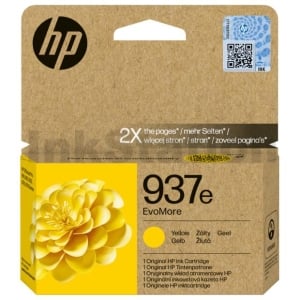 HP 937e EvoMore Genuine Yellow Ink Cartridge 4S6W8NA - 1,650 pages