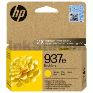 HP 937e EvoMore Genuine Yellow Ink Cartridge 4S6W8NA - 1,650 pages