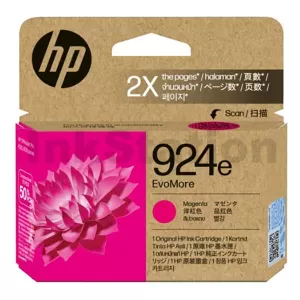 HP 924e EvoMore Genuine Magenta Ink Cartridge 4K0V8NA - 800 Pages