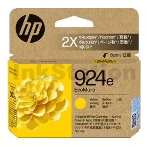 HP 924e EvoMore Genuine Yellow Ink Cartridge 4K0V9NA - 800 Pages