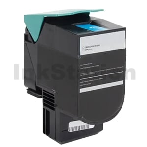 Lexmark 78C6XCE Compatible CS521 / CS622 / CX522 / CX622 / CX625 Cyan Extra High Yield Toner - 5,000 pages