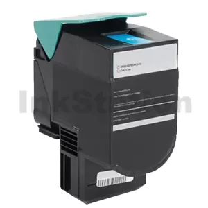 Lexmark 78C6XCE Compatible CS521 / CS622 / CX522 / CX622 / CX625 Cyan Extra High Yield Toner - 5,000 pages