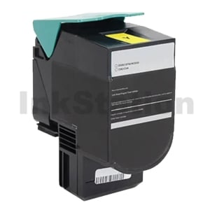 Lexmark 78C6UYE Compatible CS521 / CS622 / CX622 / CX625 Yellow Ultra High Yield Toner - 7,000 pages