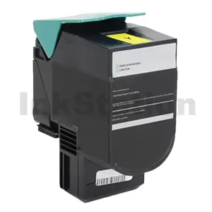 Lexmark 78C6UYE Compatible CS521 / CS622 / CX622 / CX625 Yellow Ultra High Yield Toner - 7,000 pages