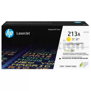 HP 213A W2132A Genuine Yellow Toner Cartridge - 3,000 pages