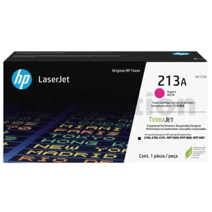 HP 213A W2133A Genuine Magenta Toner Cartridge - 3,000 pages