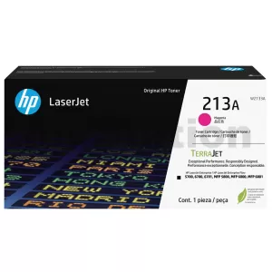 HP 213A W2133A Genuine Magenta Toner Cartridge - 3,000 pages