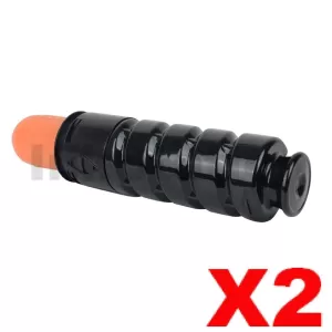2 x Canon TG-55 Compatible Black Toner - 15,000 pages