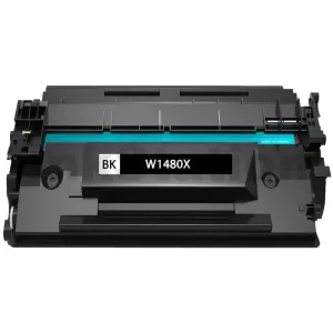 1 x HP 148X W1480X Compatible Black High Yield Toner Cartridge - 9,500 Pages