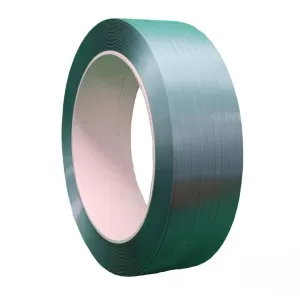 19mm x 800m Green PET Polyester Embossed Strapping (PET-1910E)