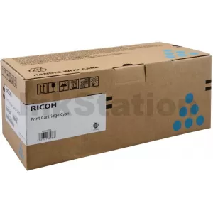 Ricoh P C301W / M C250FW Genuine Cyan Toner Cartridge 408345 - 6,300 pages