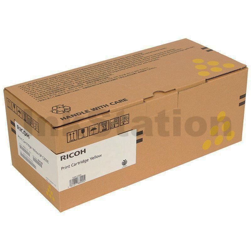 Ricoh P C301W / M C250FW Genuine Yellow Toner Cartridge 408347 - 63,000 ...