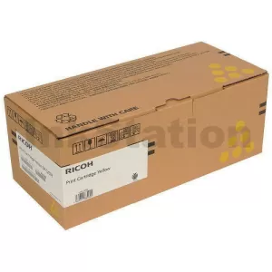 Ricoh P C301W / M C250FW Genuine Yellow Toner Cartridge 408347 - 6,300 pages