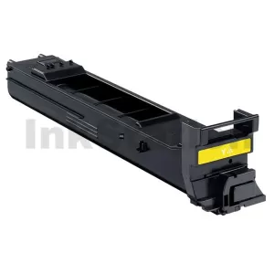 Konica Minolta BIZHUB C20 / C20P TN318Y Compatible Yellow Toner Cartridge  - 8,000 pages (A0DK253)