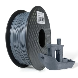 1 x PLA Carbon Fiber 3D Filament 1.75mm Grey - 1KG