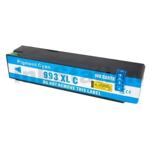 HP 993X Compatible Cyan High Yield Ink Cartridge M0J92AA - 16,000 Pages