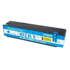 HP 993X Compatible Cyan High Yield Ink Cartridge M0J92AA - 16,000 Pages