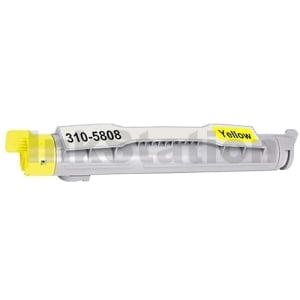 1 x Dell 5100 Yellow Compatible Toner Cartridge - 8,000 pages