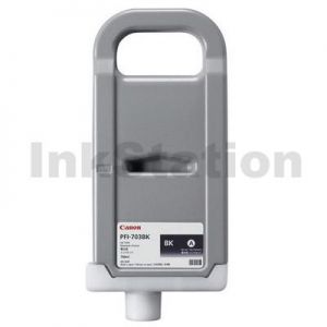 Canon Genuine PFI-703BK Black Ink 