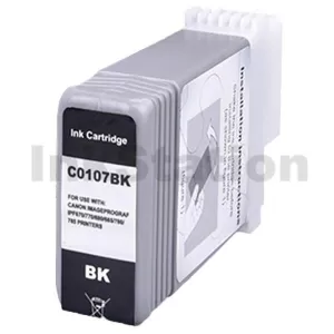 Compatible Canon PFI-107BK Black Ink Cartridge