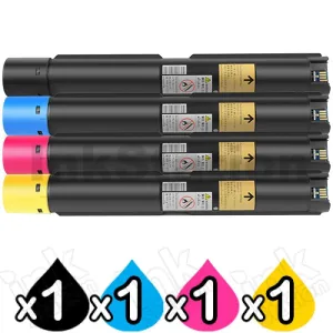 4 Pack Fujifilm Apeos C2450 S Compatible Toner Cartridges CT204013 - CT204016 [1BK,1C,1M,1Y]