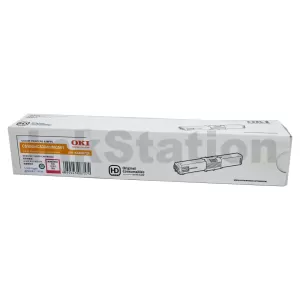 OKI Genuine C510,C511,C530,C531,MC561,MC562 Magenta Toner Cartridge - 5,000 pages (44469726)