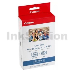 Canon KC-36IP Ink & Paper Genuine InkJet Cartridge