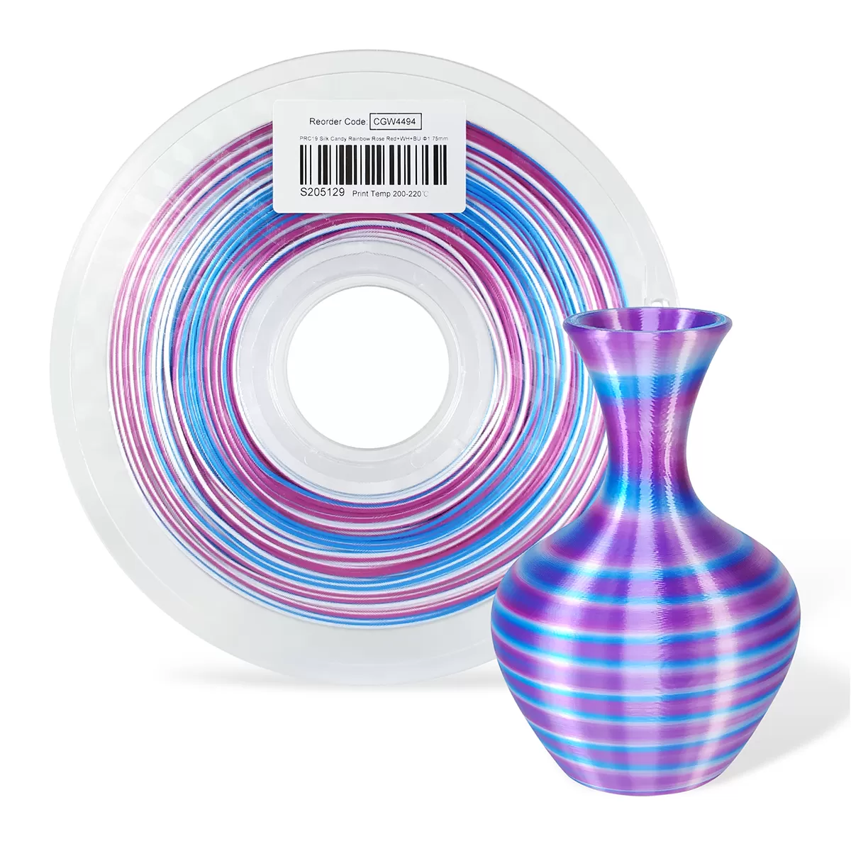 Rose Red & White & Blue (PRC19)