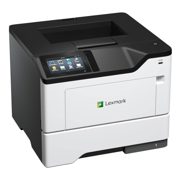 Lexmark Serial/no Lexmark MS632DWE Wireless A4 Mono 47ppm Printer with Duplex Printing ...