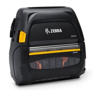 Zebra ZQ521 4" Mobile Receipt and Label Printer - Bluetooth (ZQ52-BAE000A-00)