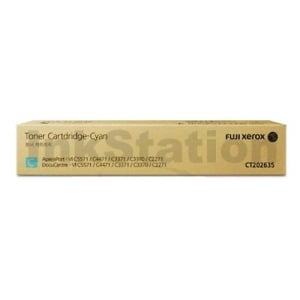 Fuji Xerox DocuCentre-VI C2271, C3371, C5571, C6671, C7771 Genuine Cyan Toner Cartridge - 18,500 pages (CT202635)