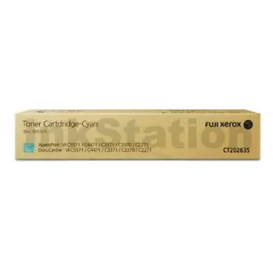 Fuji Xerox DocuCentre-VI C2271, C3371, C5571, C6671, C7771 Genuine Cyan Toner Cartridge - 18,500 pages (CT202635)