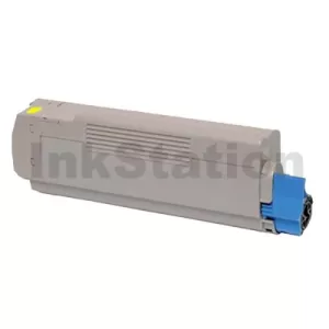 OKI ES8460 / ES8462 Compatible Yellow Toner Cartridge (44059241) - 9,000 pages