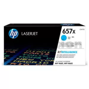 HP 657X (CF471X) Genuine Cyan Toner Cartridge - 23,000 pages