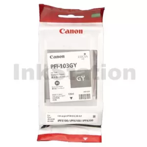 Genuine Canon PFI-103GY Grey Ink Tank