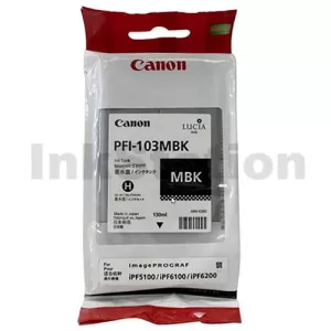Genuine Canon PFI-103MBK Matte Black Ink Tank