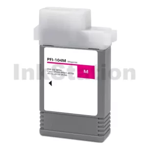 Compatible Canon PFI-104M Magenta Ink Cartridge
