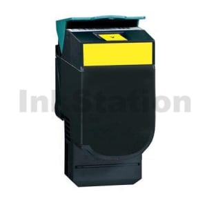 Lexmark (C540H1YG) Compatible C540 / C543 / C544 / C546 / X543 / X544 / X546 Yellow HY Toner - 2,000 pages