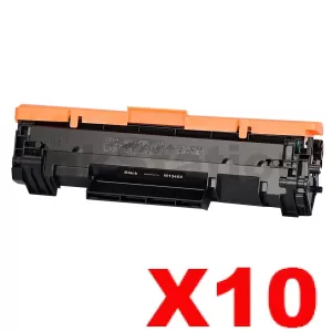 10 x HP 134X W1340X Compatible Black High Yield Toner Cartridge - 2,400 Pages