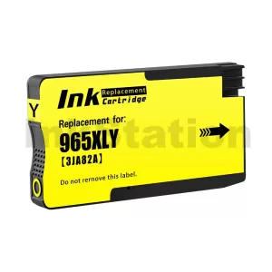 HP 965XL Compatible Yellow High Yield Inkjet Cartridge 3JA83AA - 1,600 Pages