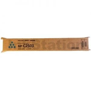 Lanier MP-C2003 MP-C2503 Genuine Cyan Toner Cartridge 841942 - 9,500 pages
