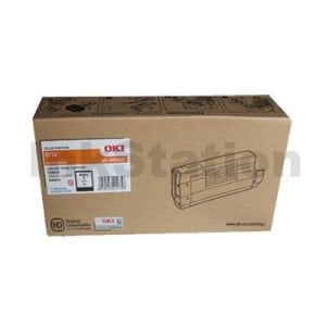OKI C712N Genuine Black Toner Cartridge (46507612) - 11,000 pages