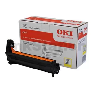 Oki Genuine C711N Drum Unit Yellow - 20,000 pages (44318509)